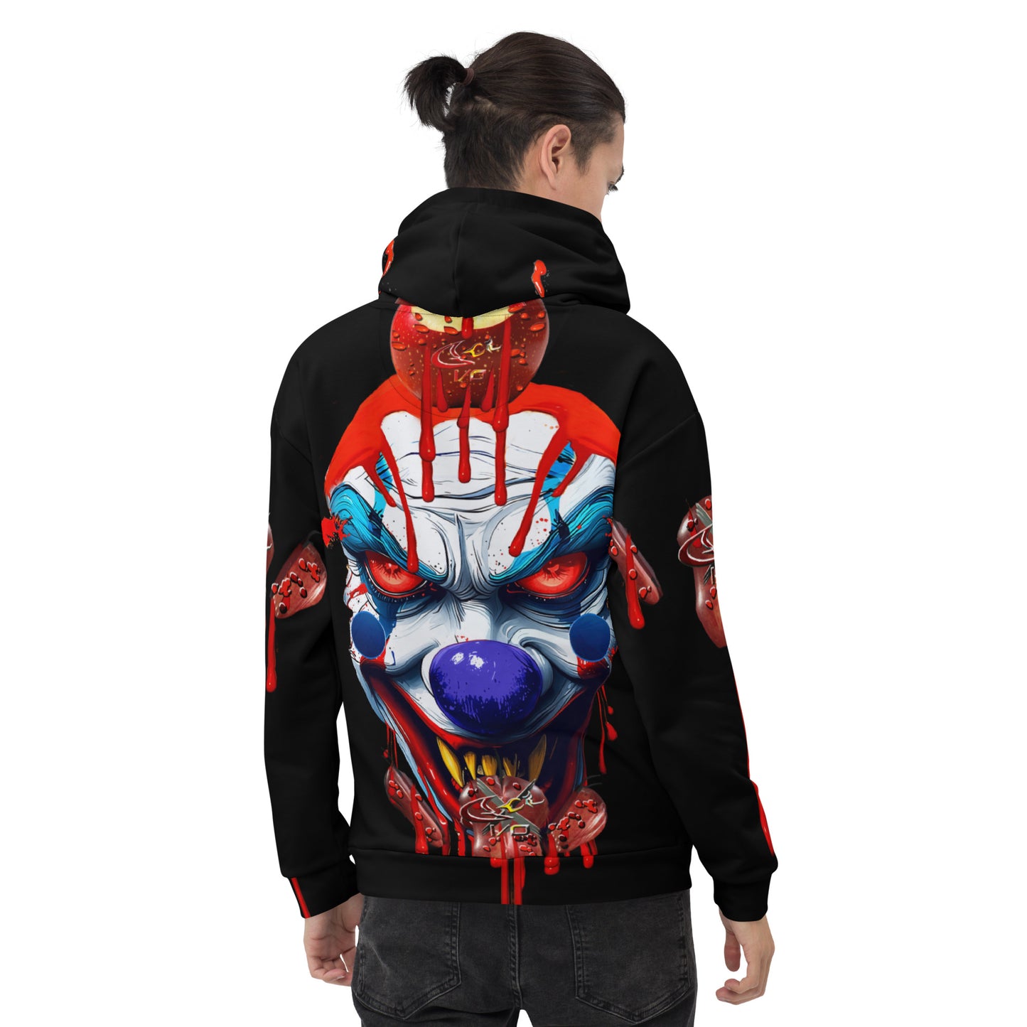 GCR I/O ROTTEN CLOWN BLACK X HOODIE