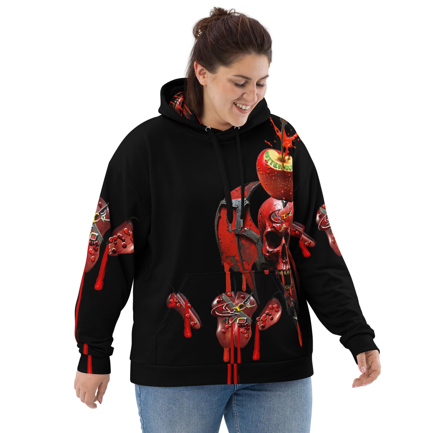 GCR I/O ROTTEN CLOWN BLACK X HOODIE