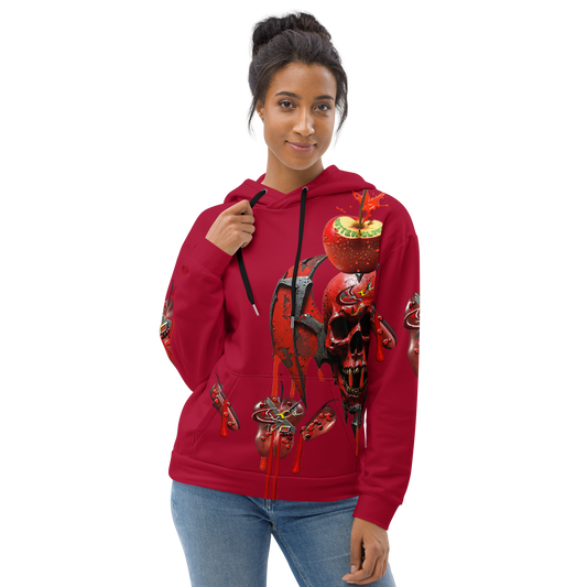 GCR I/O ROTTEN CLOWN RED APPLE HOODIE