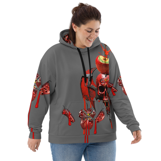 GCR I/O ROTTEN CLOWN GREY HOODIE