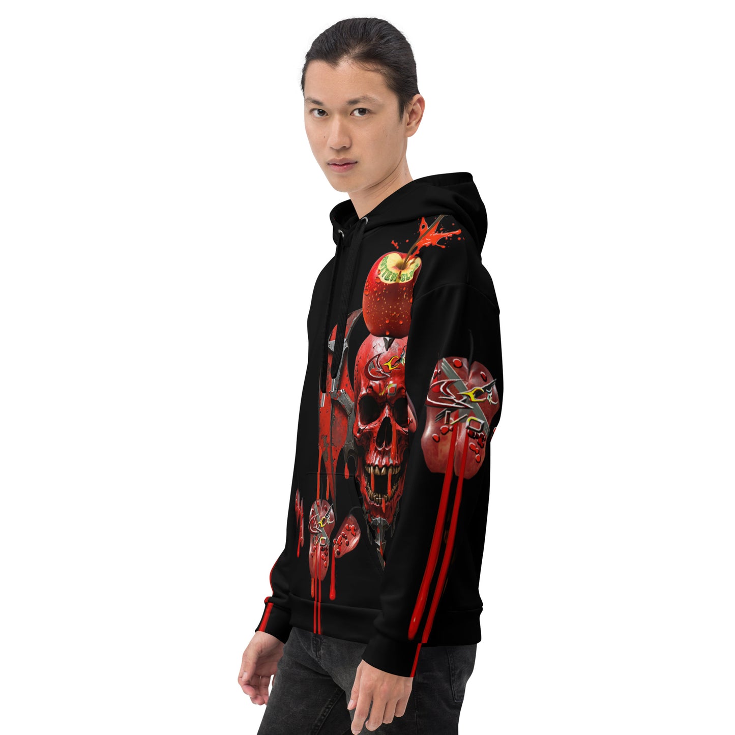 GCR I/O ROTTEN CLOWN BLACK X HOODIE