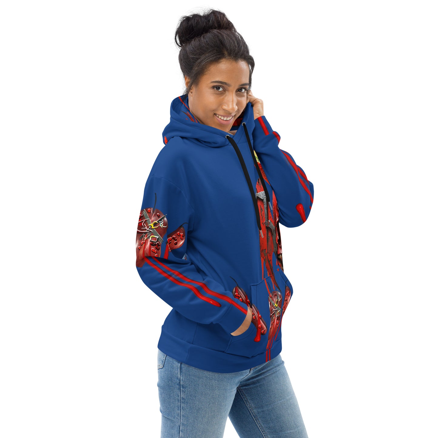 GCR I/O ROTTEN CLOWN BLUE X HOODIE