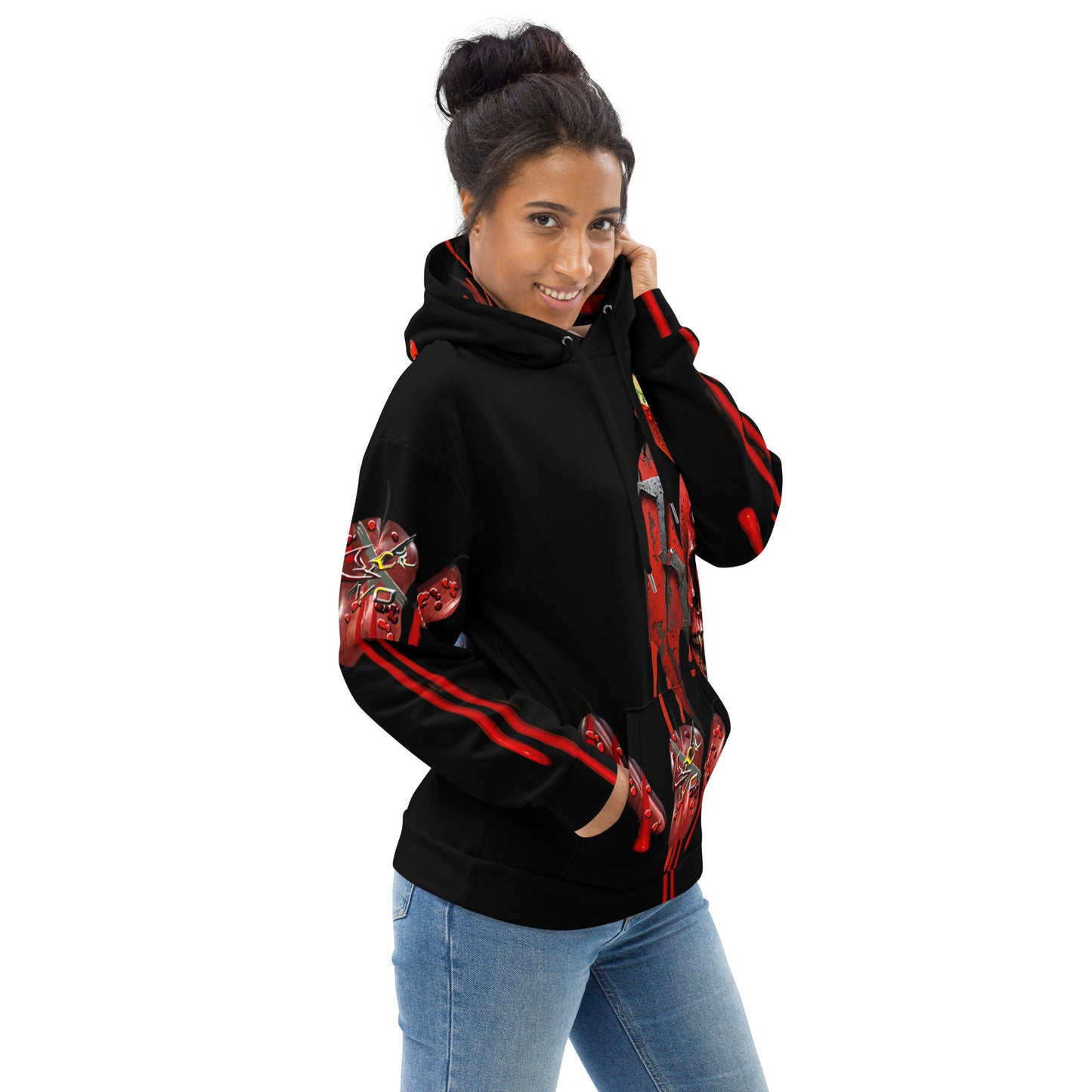 GCR I/O ROTTEN CLOWN BLACK X HOODIE