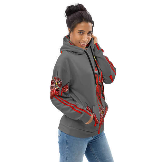 GCR I/O ROTTEN CLOWN GREY HOODIE